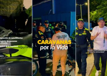 Distrito lidera nuevas “Caravanas por la Vida” para fortalecer la seguridad en Barranquilla