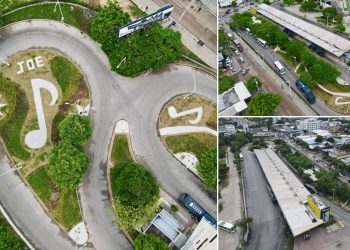 Más de 3.000 metros cuadrados llenan de vida la estación Joe Arroyo