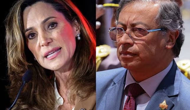 María Elvira Salazar acusa a Gustavo Petro de vínculos con Hezbolá, Hamás y potencias extranjeras