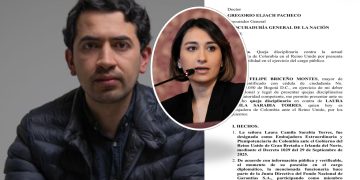 Concejal Daniel Briceño denuncia ante la Procuraduría a Laura Sarabia por posible inhabilidad