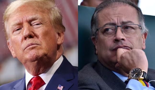 Trump estalla contra Petro: “Colombia tiene al peor presidente, un lunático”