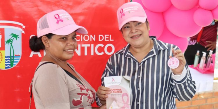 Atlántico lidera conmemoración del Día Internacional de la Lucha contra el Cáncer de Mama con énfasis en la prevención y el diagnóstico oportuno