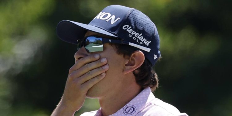 Nico Echavarría, a tres golpes del liderato en el PGA Baycurrent Classic