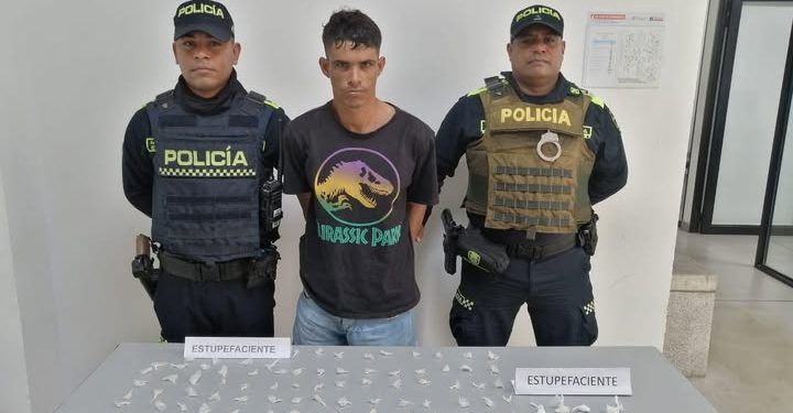 Capturado individuo por porte, tráfico y fabricación de estupefacientes en el barrio Tajamar
