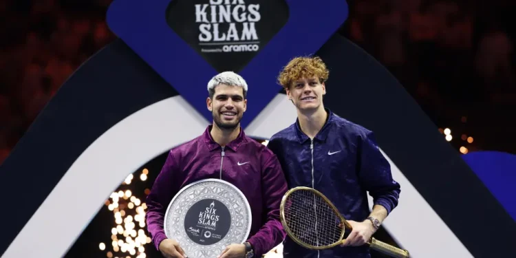 Sinner borra a Alcaraz y le devuelve el golpe en el ‘Six Kings Slam’