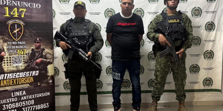 Cayó alias “Camilo”, jefe financiero y dinamizador del cobro de extorsiones a comerciantes y ganaderos en Maríalabaja