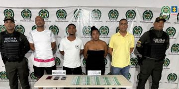 Cárcel para cuatro presuntos extorsionistas que exigían $45 Millones a empresaria en el norte de Barranquilla