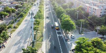 Cierres viales nocturnos en la Circunvalar por instalación de mezcla asfáltica