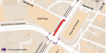 Por obras de pavimentación, cierres parciales en la calle 99 y en la carrera 53