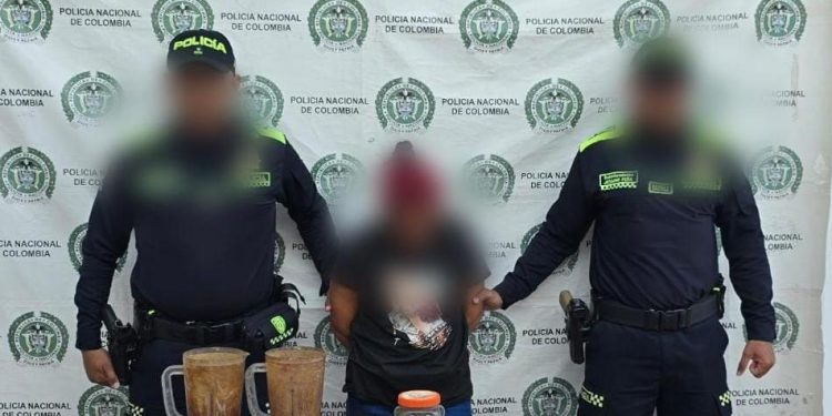 Capturan a alias ‘La Chiqui’ vendiendo droga a domicilio en Mompox pese a tener brazalete del Inpec