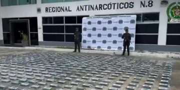 Golpe al narcotráfico en Santa Marta: incautan 579 kilos de cocaína ocultos en contenedor de banano con destino al Reino Unido
