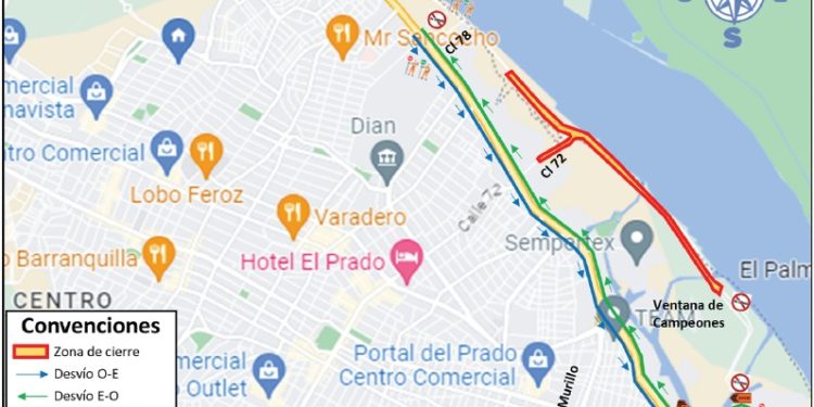 Estos son los cierres viales de este fin de semana: planifique sus desplazamientos