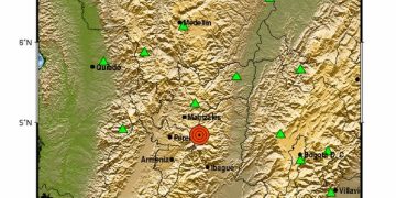 Nuevo sismo sacude el centro del país: movimiento de magnitud 3.2 en Tolima generó alerta leve