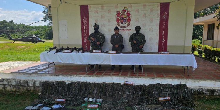 Abatido integrante del Clan del Golfo en combates con el Ejército en Valdivia, Antioquia