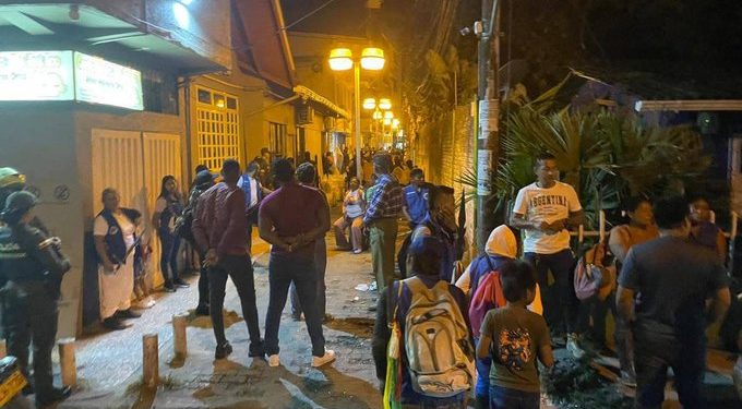 Integrantes de la Organización Indígena de Pueblo Awá (ORIPA) se toman la Registraduría en Tumaco por traslado de mesas de votación