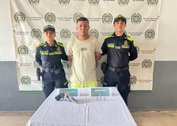 Detenido presunto vigilante de ‘caleta’ con arma de fuego en Sabanalarga, Atlántico