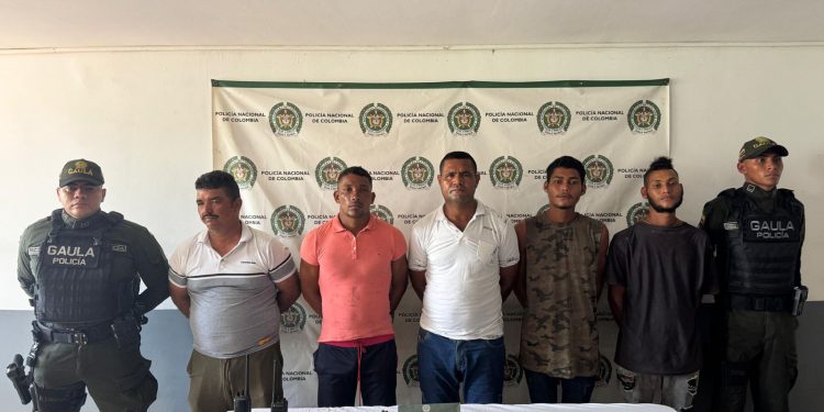 Desarticulan grupo de extorsionistas ‘Los Pachencas’ en el Atlántico: Cinco capturados en Ponedera