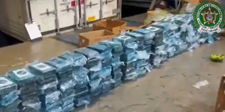 Incautan 225 kilos de cocaína en Santa Marta con destino a Inglaterra