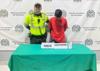 Capturan en La Pradera a sujeto que hurtó celular en un bus de servicio público