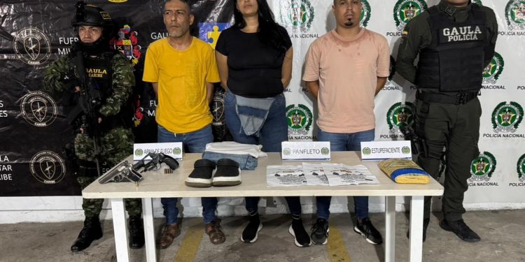 Capturan a estructura de ‘Los Costeños’ dedicada a la extorsión en Soledad