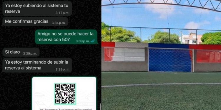 Alertan por estafa con falso alquiler de la cancha sintética ‘La Rojiblanca’ en Barranquilla