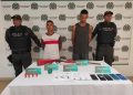 Capturados presuntos miembros de “Los Costeños Orientales” con granada y armas en Sabanagrande