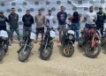 Desmantelada banda dedicada al hurto de motocicletas: Siete capturados en operación “Los Cazadores” en el Área Metropolitana de Barranquilla