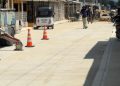 Alcaldesa Yenis Orozco supervisó avances del 90% en obras de pavimentación del barrio Bellavista