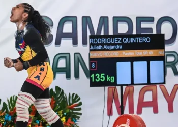 Julieth Rodríguez prolonga la fiesta colombiana en el Mundial de levantamiento de pesas