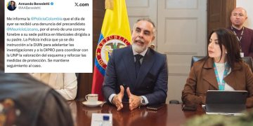 Gobierno reforzará seguridad del padre de Mauricio Lizcano tras amenaza en Manizales