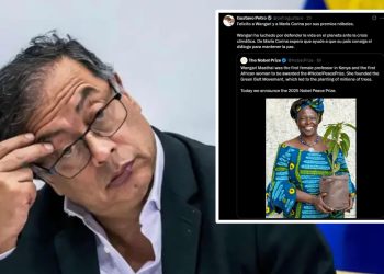 Petro se confunde en redes tras Nobel de María Corina Machado: menciona a activista fallecida
