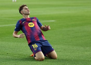 Fermín López firma un hat-trick en la goleada 6-1 del Barcelona sobre Olympiacos