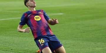 Fermín López firma un hat-trick en la goleada 6-1 del Barcelona sobre Olympiacos