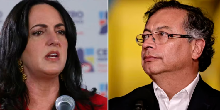 María Fernanda Cabal se enfrenta a Petro y le pide que no la “rotule”: “yo no me disfrazo”