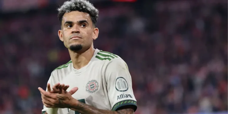 Luis Díaz, entre los mejores de octubre en la Bundesliga