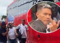 Teófilo Gutiérrez insulta a periodista y le hace gesto obsceno antes del viaje de Junior a Cali