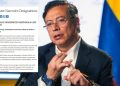 EE. UU. sanciona por narcotráfico a Gustavo Petro, Verónica Alcocer, Nicolás Petro y Armando Benedetti