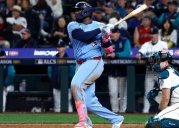 Vladimir Guerrero Jr., estrella de los Azulejos, dice que “el trabajo no está terminado”