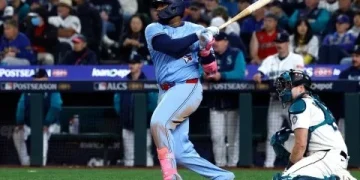 Vladimir Guerrero Jr., estrella de los Azulejos, dice que “el trabajo no está terminado”