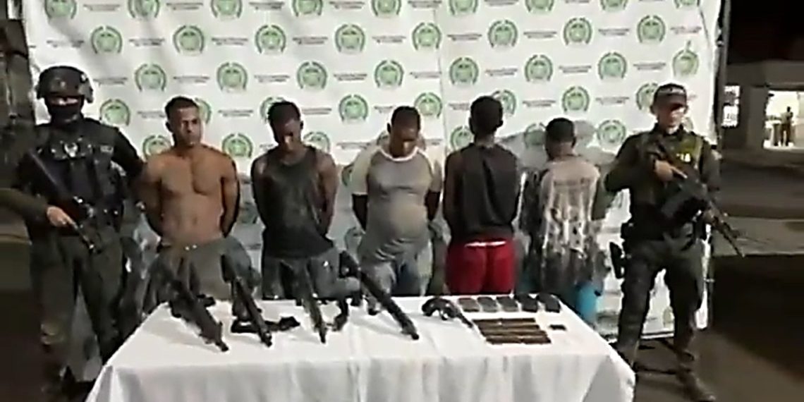 Operativo en Quibdó deja tres capturados, dos menores aprehendidos y la incautación de arsenal de guerra