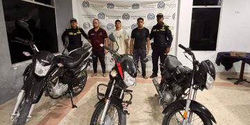 Capturan a tres hombres en Malambo por hurto de motocicleta