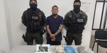 Cae presunto jefe de zona del GDO “Los Pepes” en Malambo: le hallaron arma de fuego y 2 kilos de marihuana