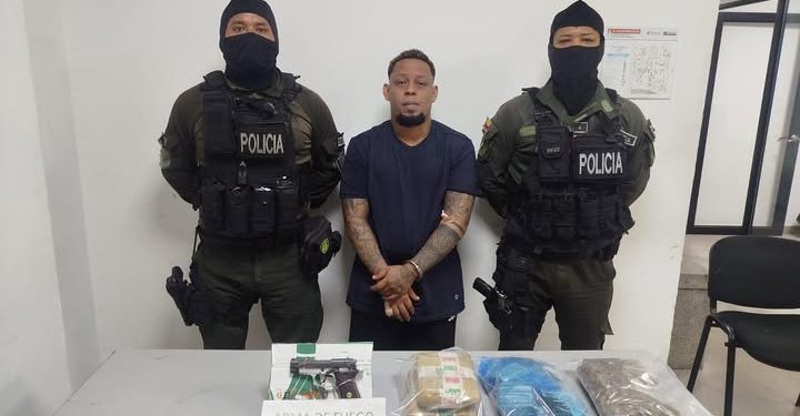 Cae presunto jefe de zona del GDO “Los Pepes” en Malambo: le hallaron arma de fuego y 2 kilos de marihuana