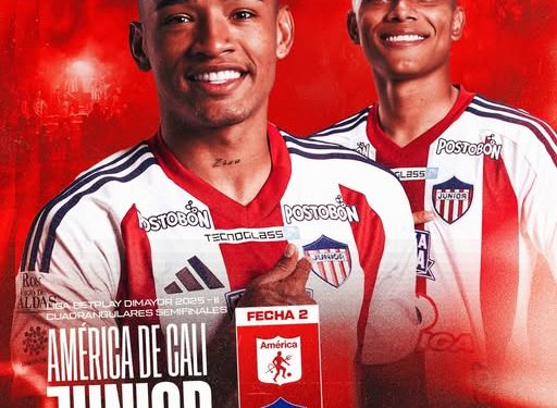 ¡Junior visita a América en la fecha 2 de los cuadrangulares!