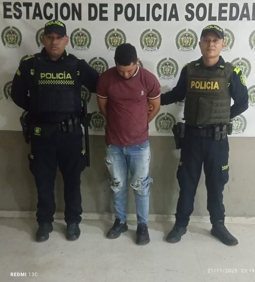 En el Día Internacional contra la Violencia hacia la Mujer, capturan a hombre por agredir a su pareja en Soledad
