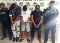Tres capturados y vehículo recuperado tras rápida reacción policial en Barranquilla