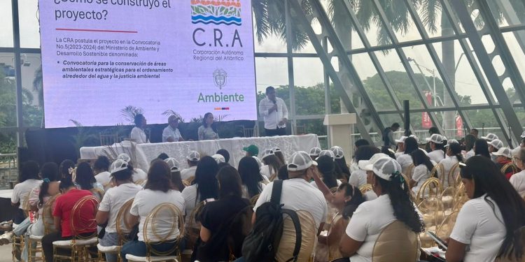 C.R.A. lanza proyecto para la restauración ecológica y resiliencia climática de la Ciénaga de Luruaco