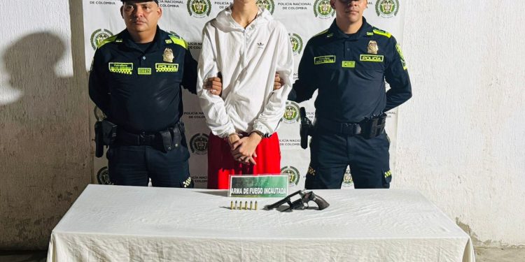 Capturada una persona en flagrancia por el delito de fabricación, tráfico y porte de armas de fuego o municiones en Baranoa