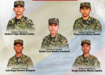 ELN anuncia que liberará a cinco soldados retenidos en Arauca