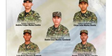 ELN anuncia que liberará a cinco soldados retenidos en Arauca